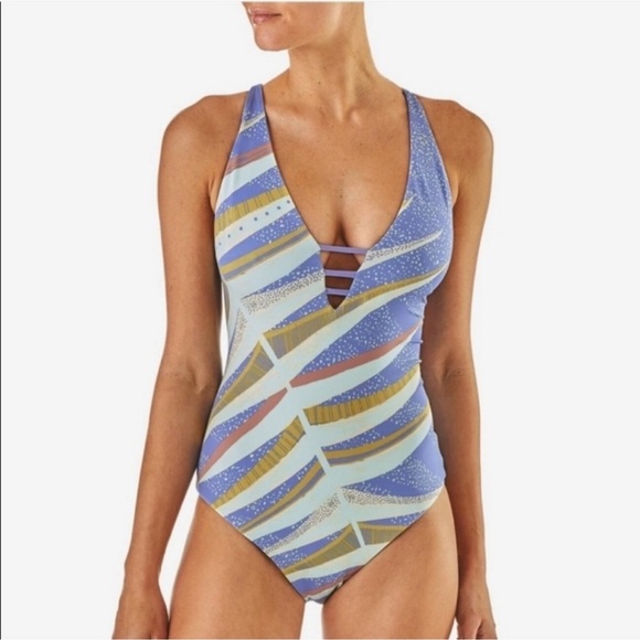 Patagonia NEW Women’s Reversible Extended Break One Piece Swimsuit Sz XS - Picture 1 of 8